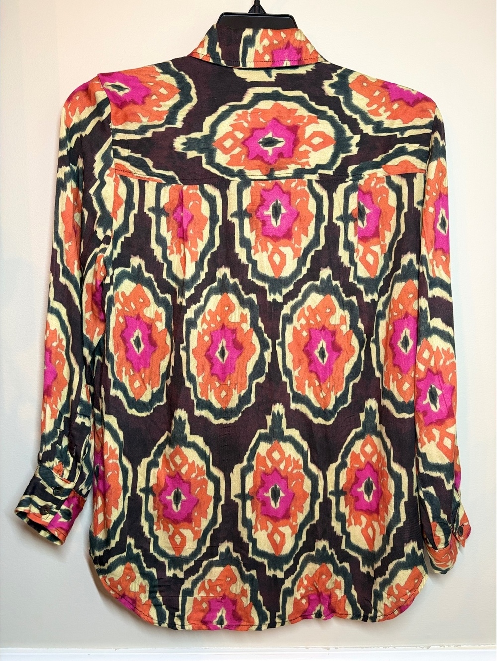 Colorful Ikat Finley Blouse S (runs big)